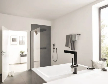 Фото смеситель для раковины hansgrohe finoris 76063670
