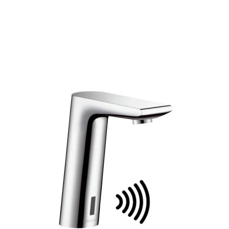 Фото смеситель для раковины hansgrohe metris s 31103000