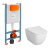 Унитаз с инсталляцией Vitra Shift 9855B003-7207