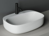 Фото раковина накладная ceramicanova element 59.5 см, цвет: белый cn5012