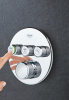 Фото термостатический смеситель для ванны grohe grohtherm smartcontrol 29121000