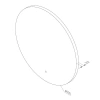 Фото зеркало с led подсветкой am.pm x-joy  80 см m85mox40801s