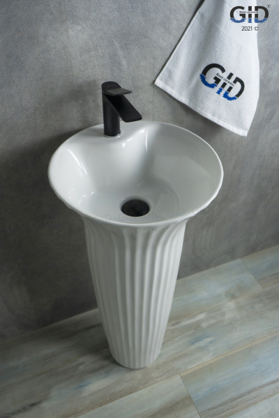 Фото раковина напольная gid nb132 41 см