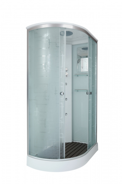 Фото душевая кабина dto 120x80 см em1512rgm с гидромассажем
