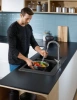 Фото смеситель для кухонной мойки hansgrohe talis 73851000
