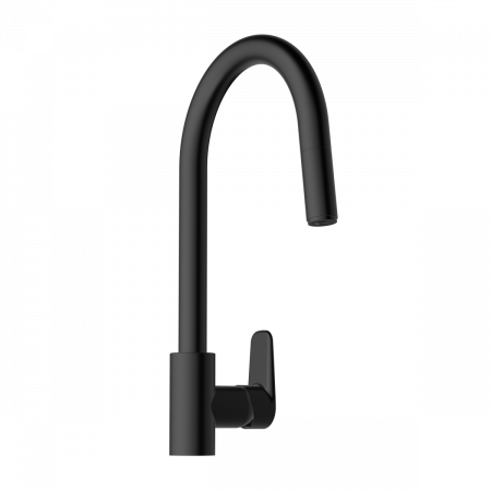 Фото смесители для кухни vitra flow soft a4344536exp цвет черный