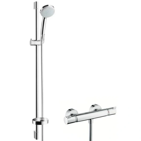 Фото душевая стойка hansgrohe croma 100 27033000