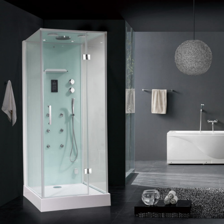 Фото душевая кабина orans 100x90 см sr-86120s