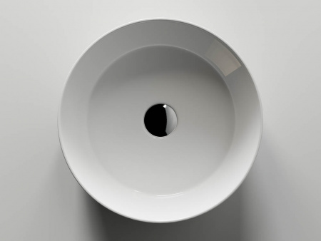 Фото раковина накладная ceramicanova element 36 см, цвет: белый cn5001