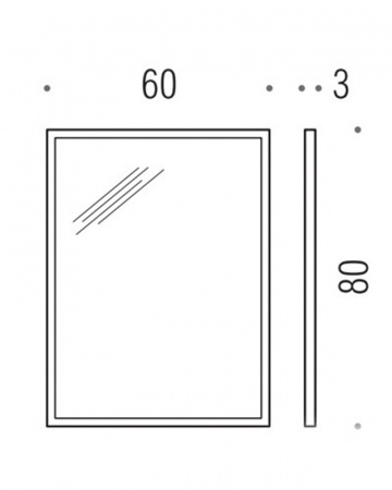 Фото зеркало подвесное colombo design gallery fashion mirrors b2044