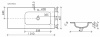 Фото раковина накладная ceramicanova element 101 см, цвет: белый cn7015