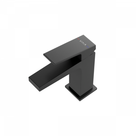 Фото смесители для раковины vitra minimax square a4372036exp цвет черный