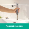 Фото смеситель для раковины hansgrohe rebris s 72517000
