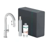 Смеситель для кухонной мойки Hansgrohe Aqittura SodaSystem 76806000