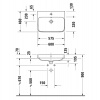 Фото раковина накладная duravit happy d.2 plus 60 см 2360600000