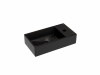 Раковина подвесная Ceramicanova Element 41.7 см, цвет: черный CN6051LMB