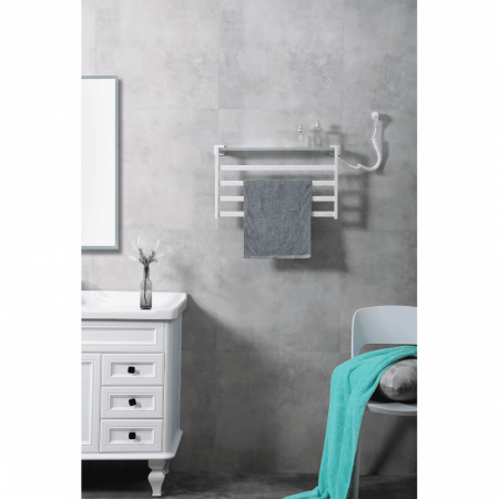 Фото электрический полотенцесушитель black&white n-333w