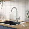 Фото смесители для кухни vitra flow round a43407exp цвет хром