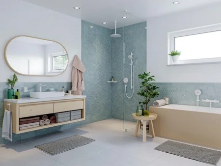 Фото смеситель для раковины hansgrohe talis e 71716700