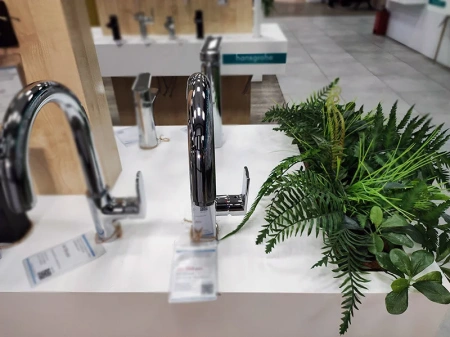 Фото смеситель для раковины hansgrohe vernis shape 71564000