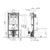 Фото инсталляция для унитазов alcadrain am101/1120v