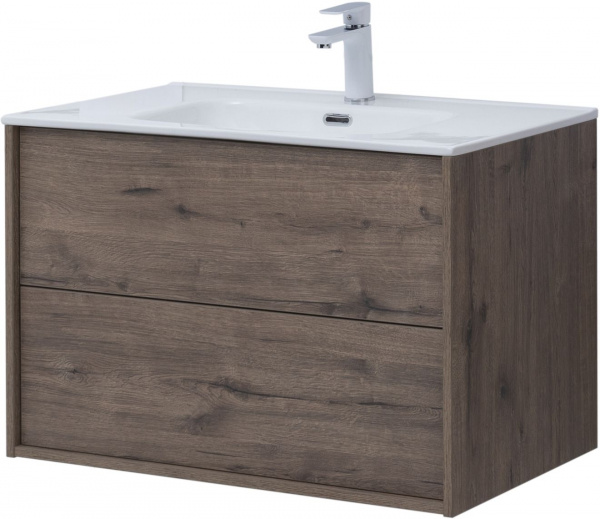 Фото тумба под раковину aquanet lino 80 см 287543