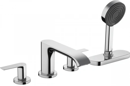 Фото смеситель на борт ванны hansgrohe vivenis 75444000