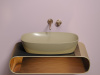 Фото раковина накладная ceramicanova element 60 см, цвет: капучино cn6049mc
