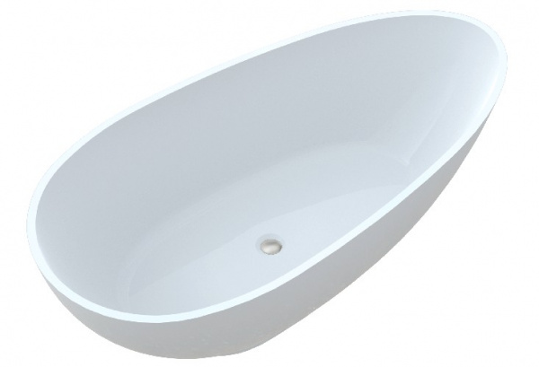 Фото ванна из искусственного камня c-bath demetra 170x85 см cbm002001