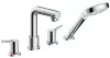 Смеситель на борт ванны Hansgrohe Talis S 72418000