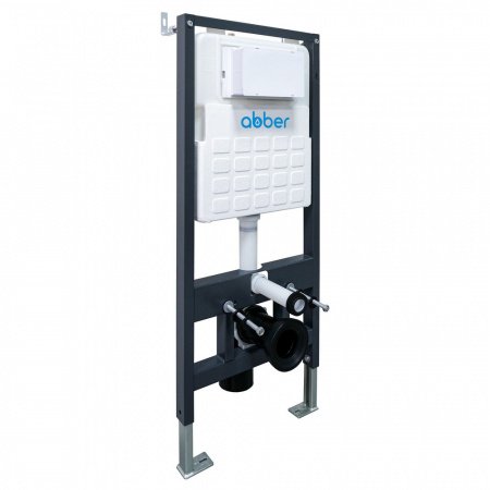 Фото унитаз с инсталляцией abber rechteck ac1201-ac0105-ac0121ng