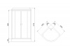 Фото душевая кабина royal bath нк rb100hk7-wc-ch 100x100 см