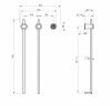 Фото полотенцесушитель электрический wonzon & woghand leipzig цвет: черный ww-al3621-mb