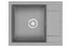 Фото кухонная мойка granula 60 см 6002, базальт