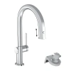 Фото смеситель для кухонной мойки hansgrohe aqittura 76826000