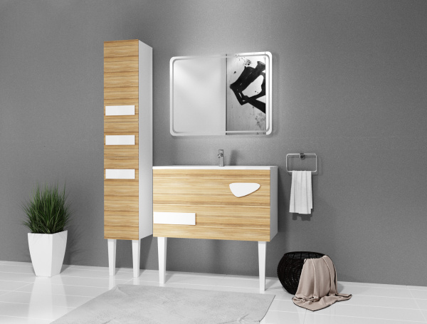 Фото зеркало 1marka eco 100 см