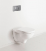 Фото унитаз подвесной с крышкой villeroy & boch o.novo 56 см 5660hr01