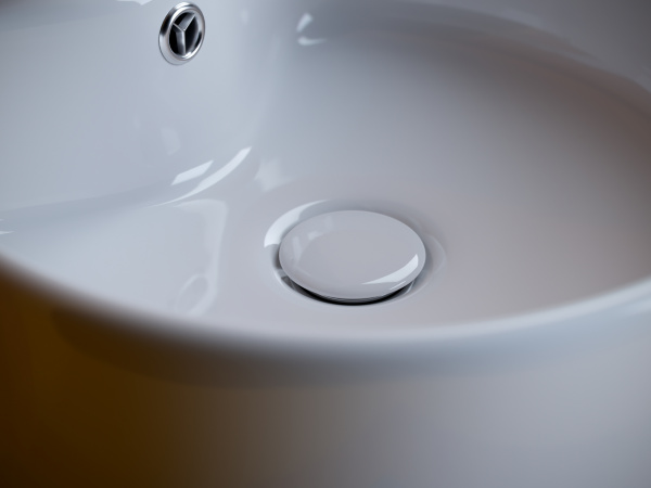 Фото раковина накладная ceramicanova element 40 см, цвет: белый cn5027