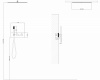 Фото душевой набор со встроенным смесителем abber daheim af8255sp