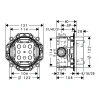 Фото смеситель для душа hansgrohe talis e 71765000s