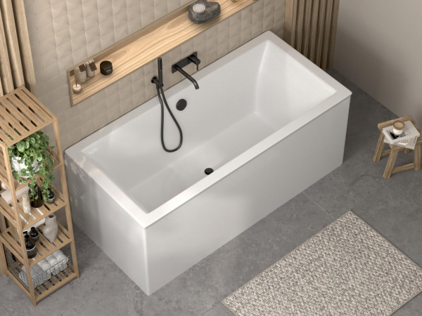 Фото акриловая ванна alba spa kero 170x80 см впр0360000100