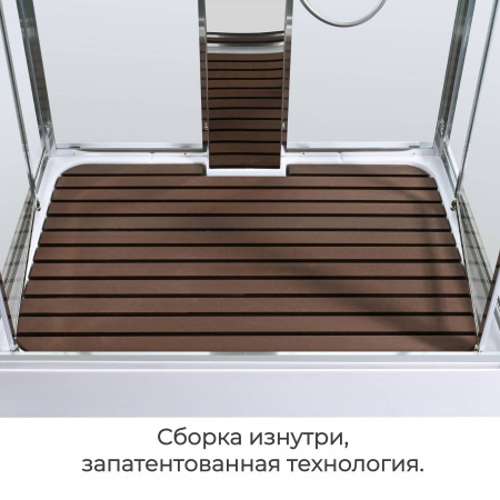 Фото душевая кабина avacan z1911ledmt 110x90 см