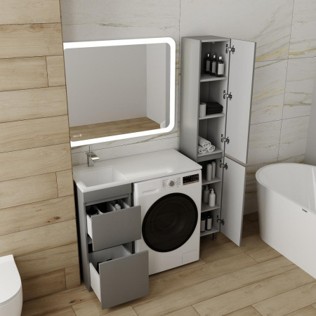 Фото тумба под стиральную машину style line даллас 38 см сс-00002606