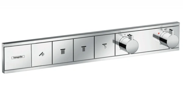 Фото термостатический смеситель для душа hansgrohe rainselect 15382000
