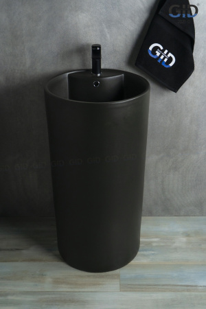 Фото раковина напольная gid nb135bg 45 см