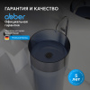 Фото раковина напольная abber kristall at2701saphir-h