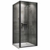 Душевое ограждение Abber Sonnenstrand AG04090B-S75B 90x75 см