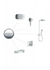 Фото термостатический смеситель для душа hansgrohe shower select 15763670