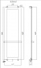 Фото злектрический полотенцесушитель allen brauinfinity 140x44 см 00325646