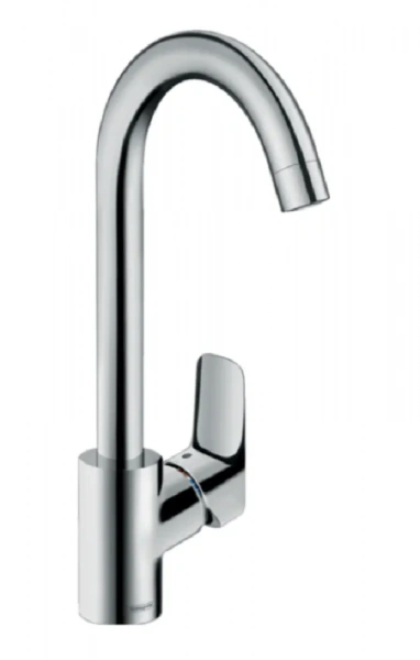 Фото смеситель для кухонной мойки hansgrohe logis 71861000